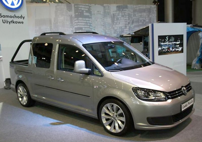 VW Caddy Limuzína a Pick-up 3,2 V6 2013: německé specialitky Made in Poland