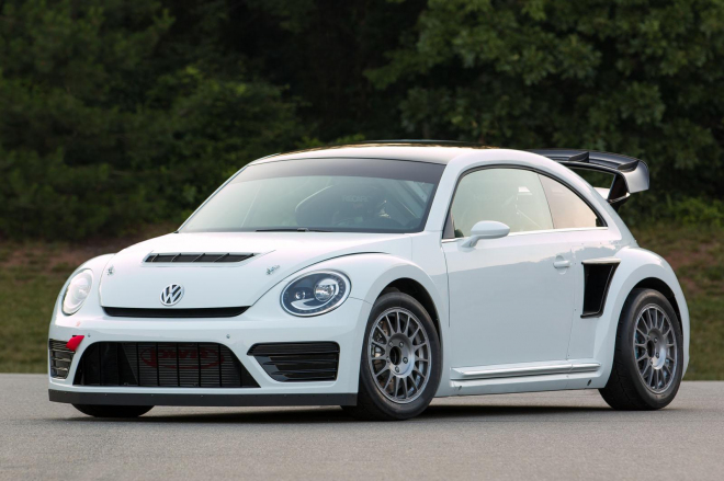 VW Beetle GRC je asi nejrychlejší hmyz světa. Má 550 koní, stovku dá za 2,1 s