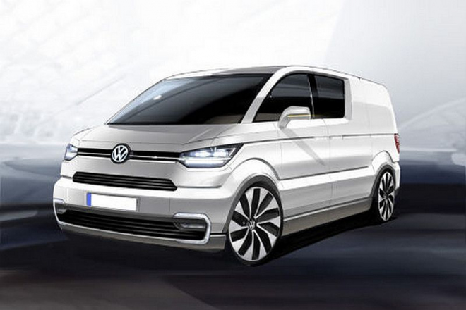 Volkswagen e-Co-Motion: koncept nového Transporteru předčasně odhalen