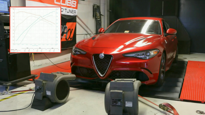 Jaký výkon a hmotnost má ve skutečnosti Alfa Romeo Giulia QV? Výsledky překvapí