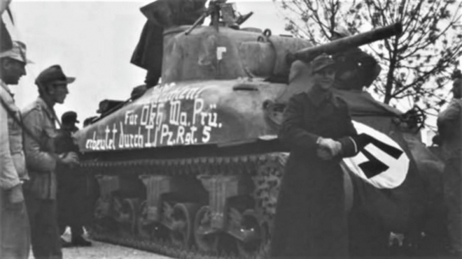 Američané museli za druhé světové bojovat proti vlastním tankům, Němci jim je ukradli