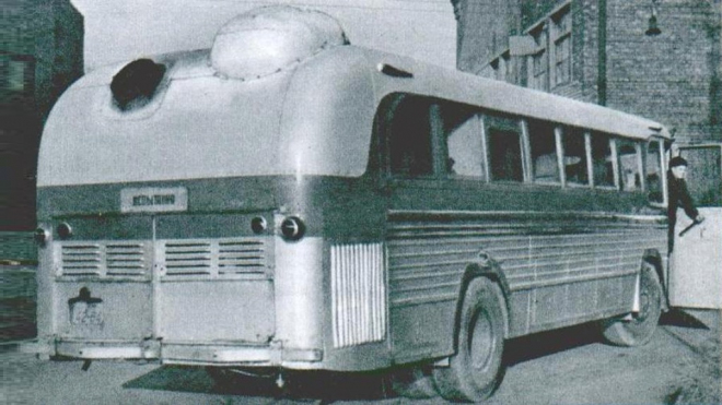 Turbo NAMI 053 byl ruský turbínový autobus, 160 km/h jezdil už dávno