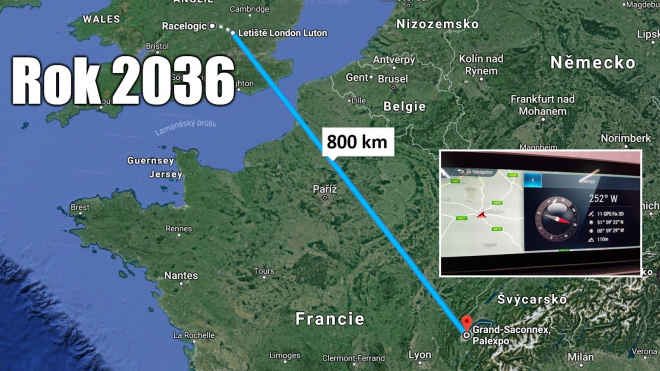 Auta v Ženevě si myslí, že jsou o 800 km jinde v roce 2036, ukazují zranitelnost vozů budoucnosti