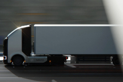 Rusové poslali na silnice svůj revoluční tahač. Vidíte ho celý, na fotce nic nechybí