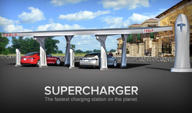 Tesla Supercharger: další „spásou” elektromobilů je rychlé dobíjení zdarma