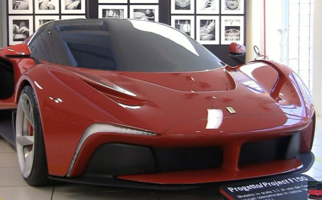 Ferrari Tensostruttura a Manta: to jsou oba designoví předchůdci LaFerrari