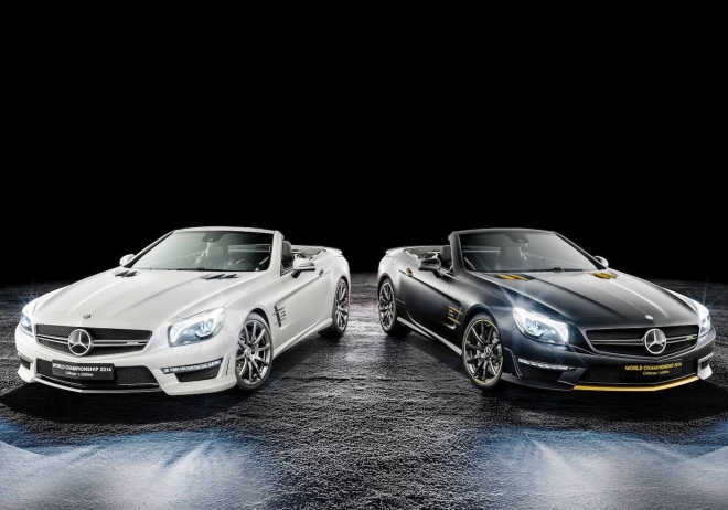 Mercedes SL 63 AMG Collector's Edition: oslava vítězství v F1 nedává kov lacino