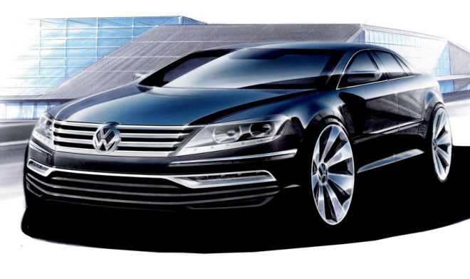 Nový VW Phaeton definitivně bude, v roce 2015 dorazí do Evropy, Asie i Ameriky