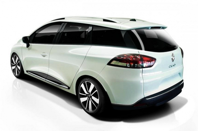 Renault Clio Grandtour 2013: kompletní ilustrovaná podoba pro ty s nedostatkem fantazie