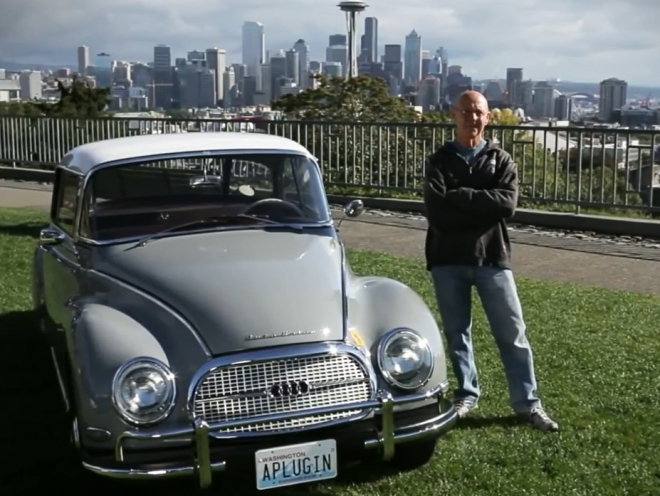 DKW 1000 S: Audi neví s elektromobily coby, propaguje veterán jezdící na baterky (video)