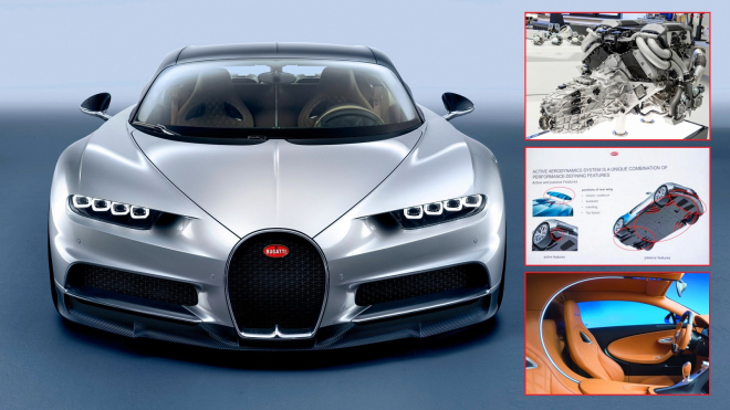 10 fascinujících faktů o Bugatti Chiron: tyto detaily berou dech
