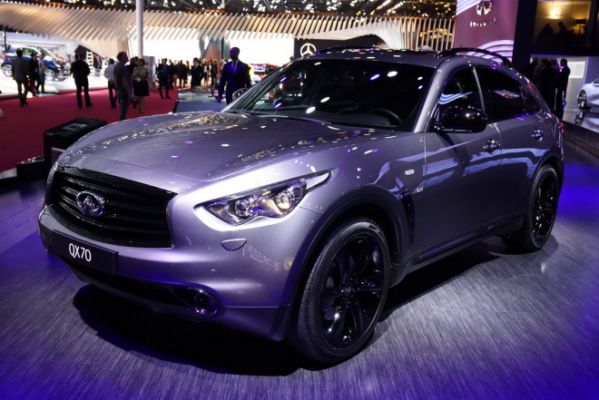 Infiniti QX70 S Design: luxusní edice se ukázala celá, dostane i osmiválec