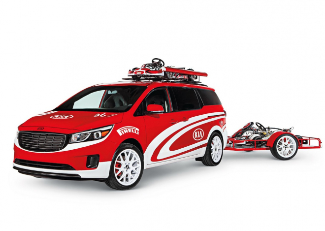 Kia Carnival Karting: a pak že MPV nemůže skrývat řidičské potěšení