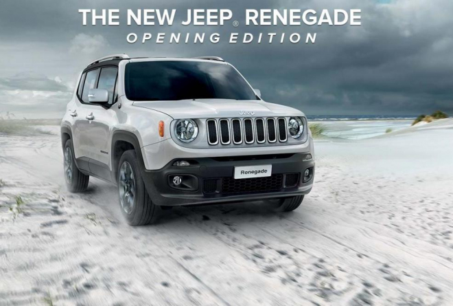 Jeep Renegade Opening Edition: první kusy pro Evropu nebudou obyčejné