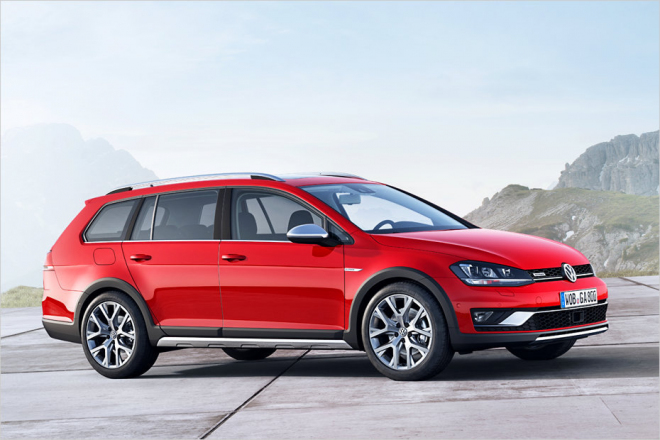 VW Golf Alltrack: další skautí bratranec je na světě