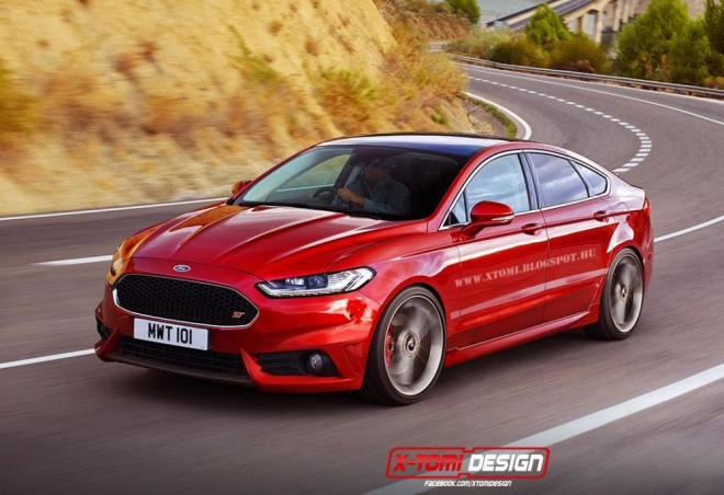 Ford Mondeo ST 2015: takhle to dopadne, pokud se eSTéčko vrátí (ilustrace)