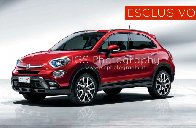 Fiat 500X zcela odhalen únikem, příbuznost s pětistovkou je jasná