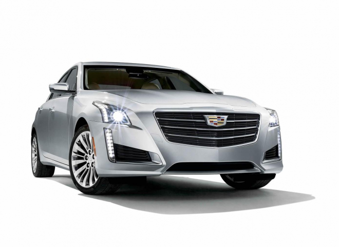 Cadillac CTS 2015: facelift přivál nové logo a lepší výbavu, motory zůstávají