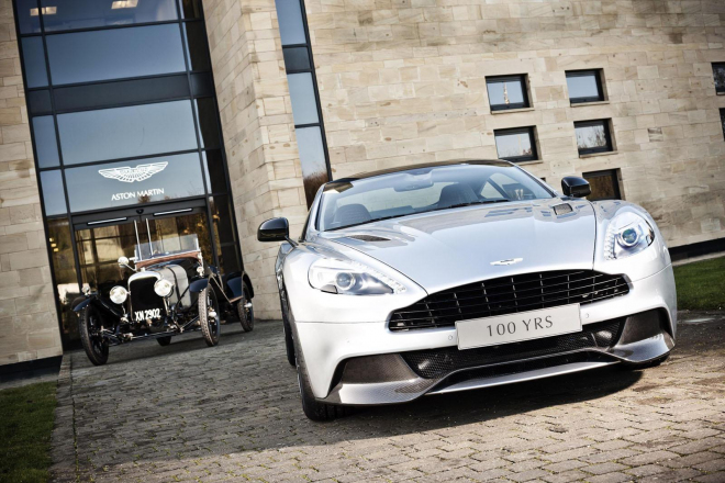 Aston Martin oslaví 100. výročí existence, dárkem bude zřejmě spolupráce s AMG