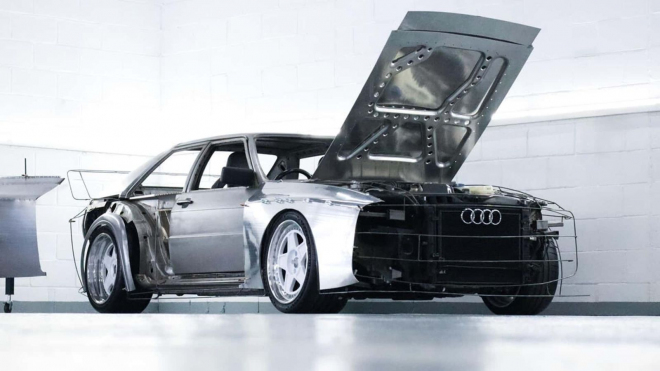 Firma staví legendární Audi Quattro v novém, dostalo techniku, o jaké se ani původnímu Quattru nesnilo