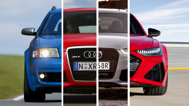 Přímé srovnání všech generací nejostřejšího kombíku Audi odhalilo překvapivé rozdíly