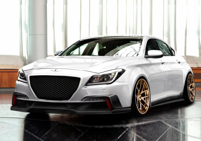 Hyundai Genesis od ARK Performance: agresor s 557 koňmi míří do L.A.