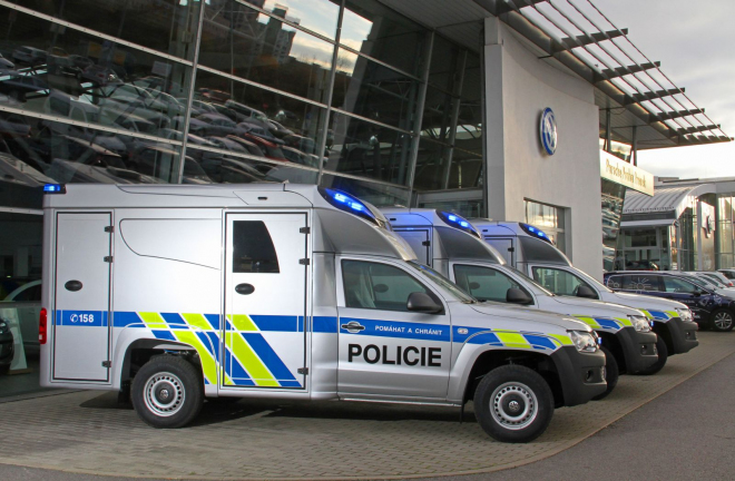 Policie zakoupila 41 Volkswagenů Amarok, jako laboratoře pro kriminalisty