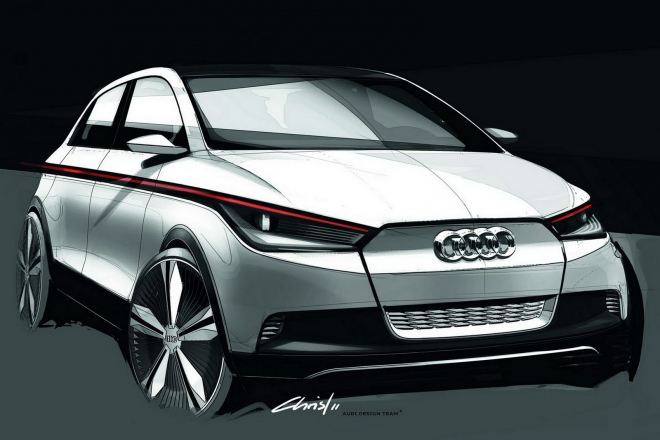 Audi A2: nová generace se dere na světlo