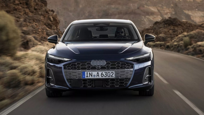 Tohle by mohlo být hezké čínské auto, je to ale bohužel nové Audi A6 sedan i se svou lacinou plastovou kabinou