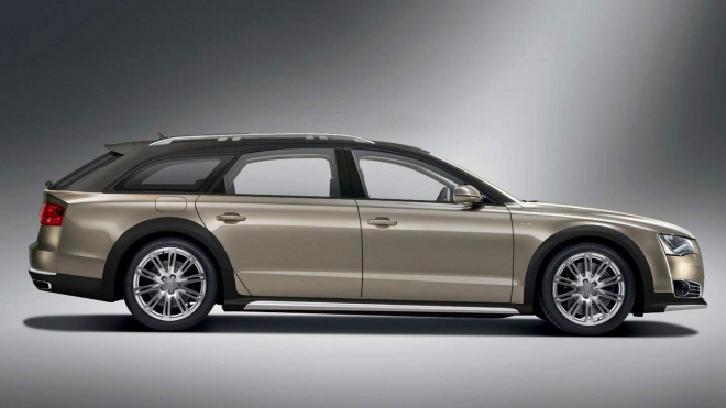 Obří terénní kombík Audi s motorem W12 je dokonalý dárek pro české motoristy