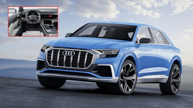 Audi Q8 plně odhaleno jako koncept, nenažraně se prý jen tváří