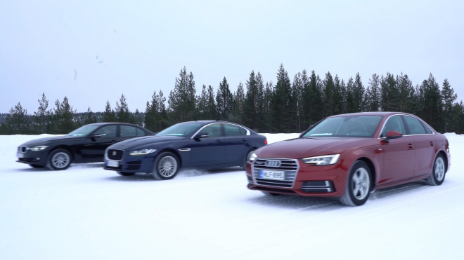 Test konečně srovnal pohony 4x4 Quattro, xDrive a AWD na úplně stejných pneu