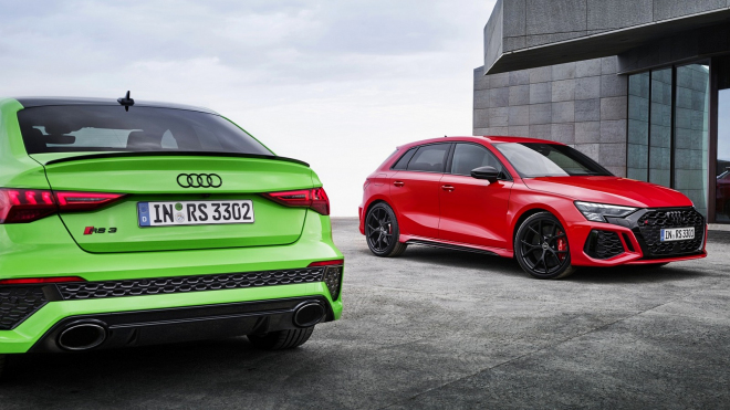 Audi absurdně zfixlovalo fotky nové RS3, zprvu si toho nikdo nevšiml