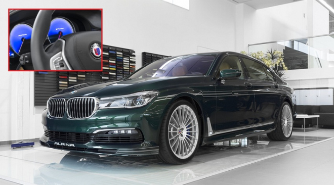 Nová Alpina B7 Biturbo v klasické zelené je krasavice schopná uhánět až 330 km/h