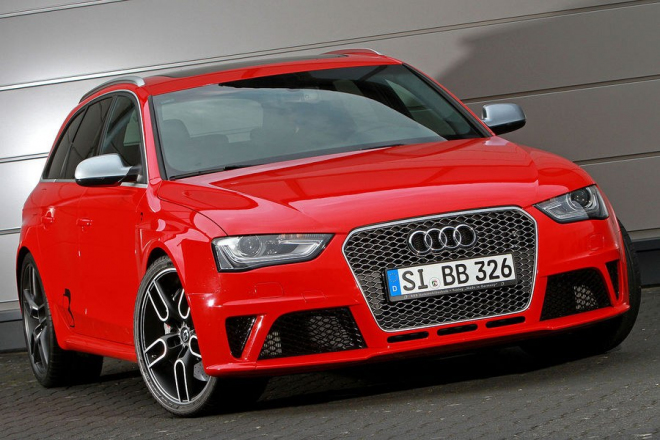 Audi RS4 Avant od B a B: maximálka 325 km/h a 625 koní díky kompresoru
