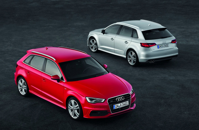 Nové Audi A3 Sportback 2013 také zná své české ceny, za dvoje dveře připlatíte 25 tisíc