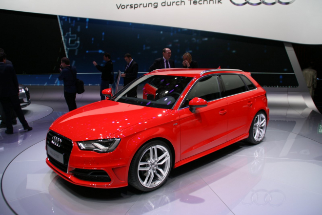 Audi A3 Sportback 2013 detailně: prostornější i lehčí