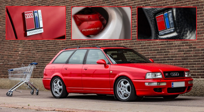 Auto na ježdění po nákupech? Zkuste toto Audi RS2, stále jediné kombi od Porsche