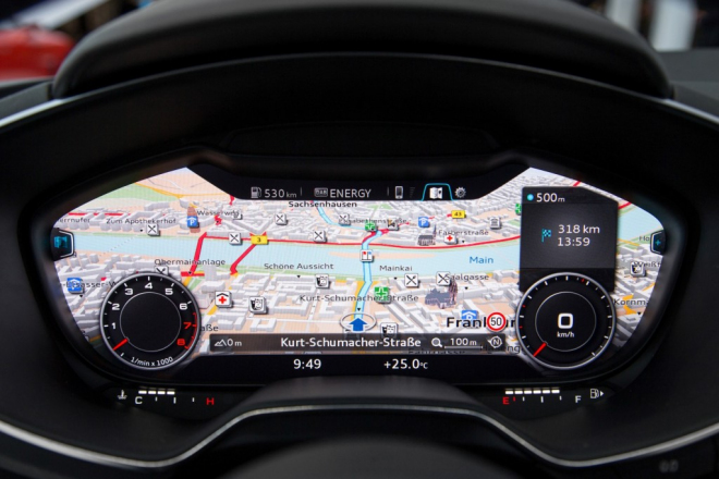 Audi TT 2014: nové TT ukázalo svou variabilní přístrojovku, Audi virtual cockpit