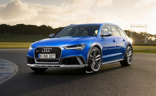 Audi RS6 Allroad: skaut na steroidech bude těžko vypadat jinak (ilustrace)