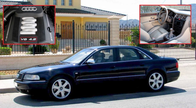 Jezděte jako ve filmu Ronin, poslední Audi S8 s manuálem koupíte za cenu Fabie