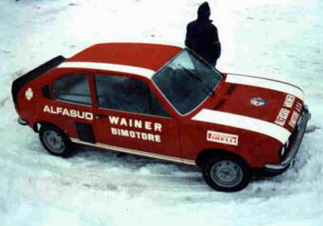 Alfasud Bimotore: pohon 4x4 a stovka za 8,2 s už v roce 1974, s dvojicí boxerů