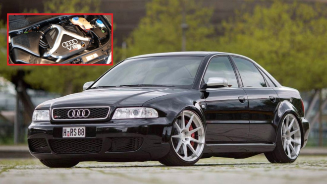 Audi RS4 s výkonem Veyronu: tahle stará B5 udělá 0-300 km/h za 14,7 s