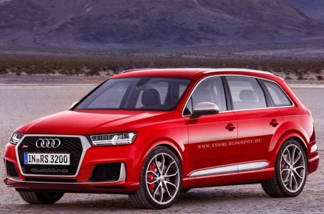 Audi RS Q7 na ilustracích ukazuje, co čekat od vrcholného provedení