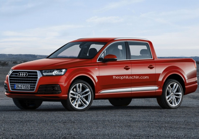 Pick-up Audi je zpátky ve hře. Protože jedni nemohou nemít, co jiní mají