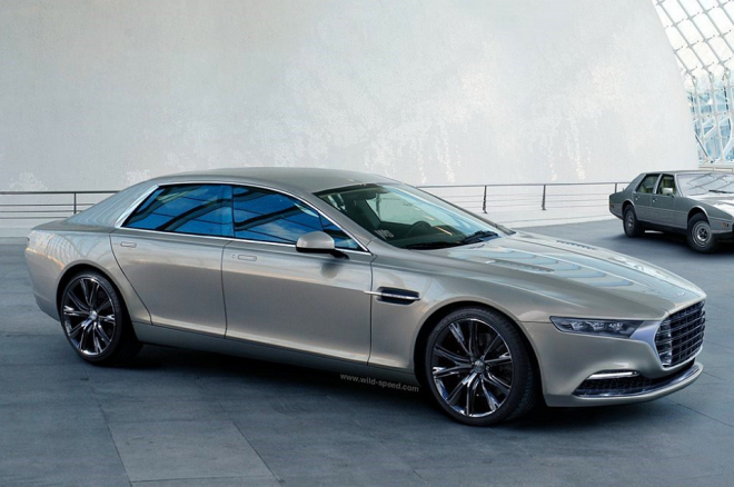 Aston Martin Lagonda: nový sedan pro vyvolené těžko bude vypadat jinak (ilustrace)