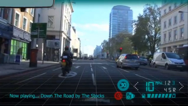 VW chce dostat do výroby revoluční čelní sklo, promítne na něj cokoli