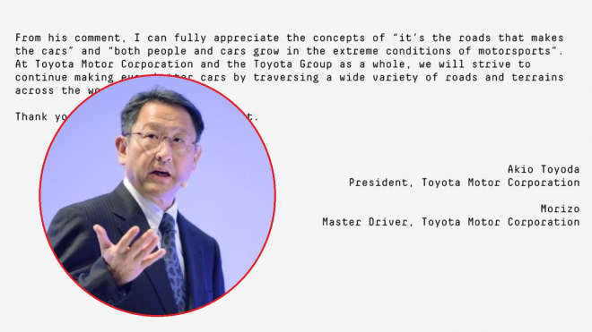 Dopis ředitele Toyoty lidem z Dakaru ukazuje, jak neobvyklý šéf automobilky je