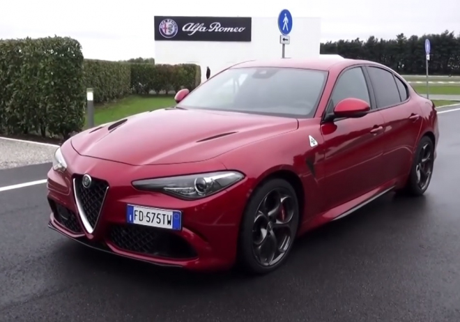 Shmee150 vyzkoušel Alfu Romeo Giulia QV, odhalil další podrobnosti (video)