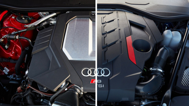Souboj dvou špičkových Audi s největšími turbomotory nedopadl tak, jak tovární data naznačují